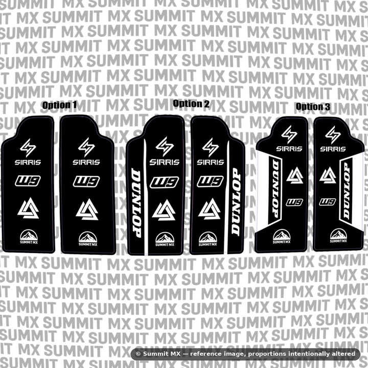 Sirris F43 Fork Guard Decal