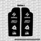 Sirris F43 Fork Guard Decal