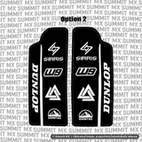 Sirris F43 Fork Guard Decal