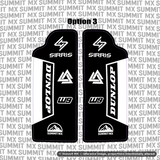 Sirris F43 Fork Guard Decal
