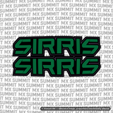 Sirris Fork Tube Decal