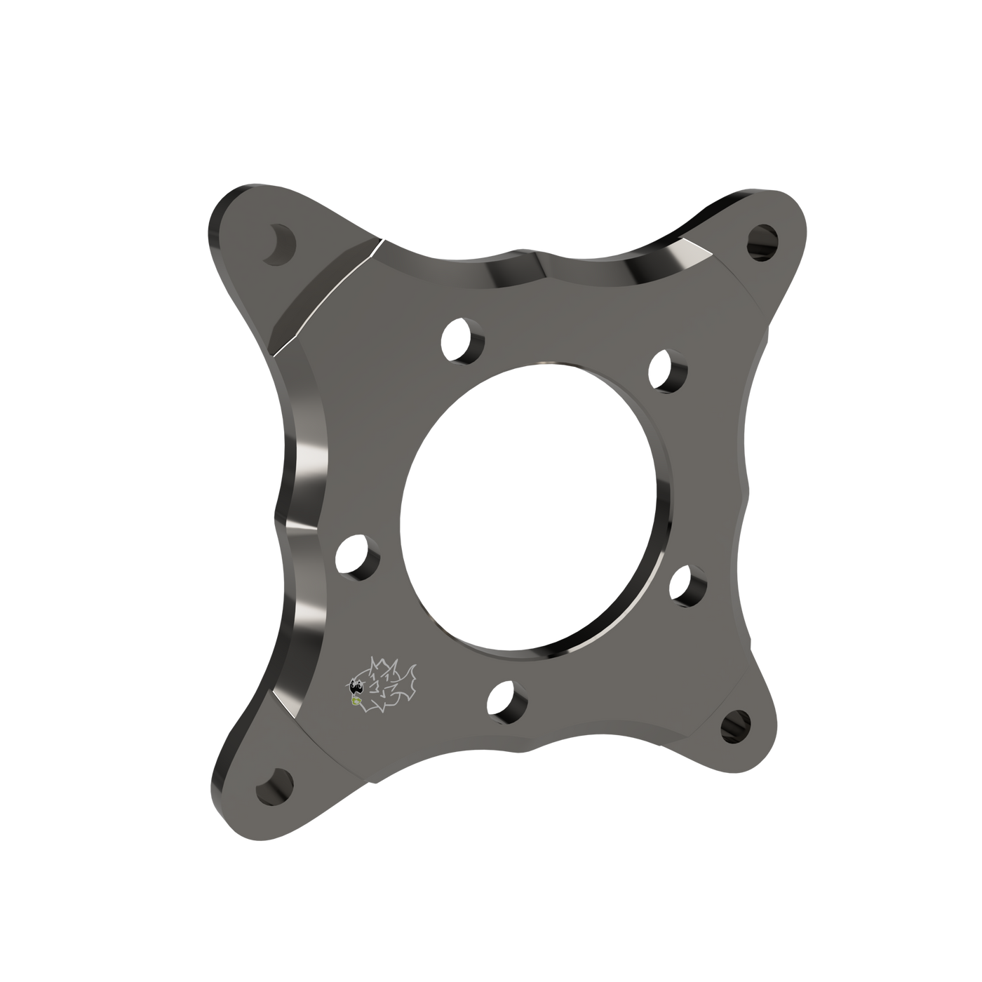 Prickly sprocket adapter for Surron — 7075 billet, fits Renthal 130mm BCD and standard dirt bike sprockets