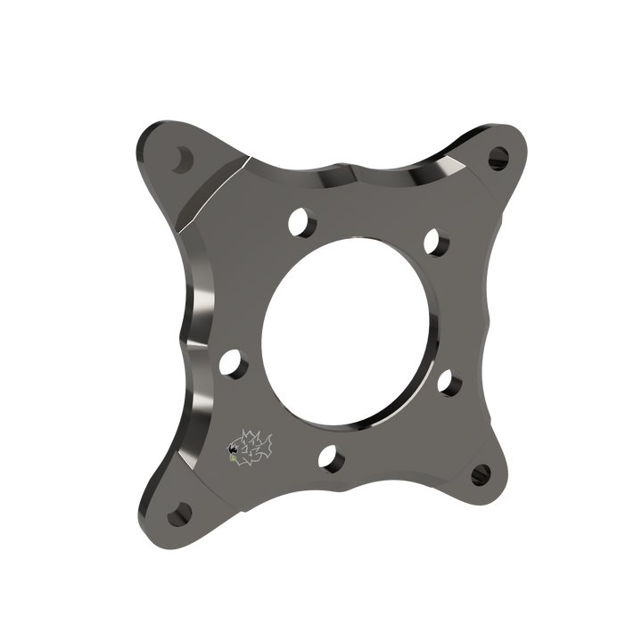 Prickly sprocket adapter for Surron — 7075 billet, fits Renthal 130mm BCD and standard dirt bike sprockets