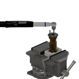 Jackshaft Install Tool for Surron LBX — install step 3 diagram