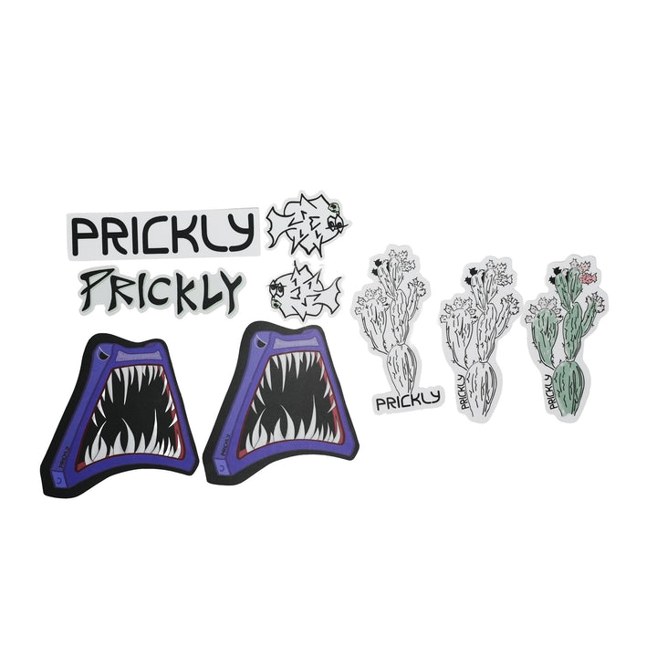 Prickly Stickly Pack dirt bike decal sticker sheet detail