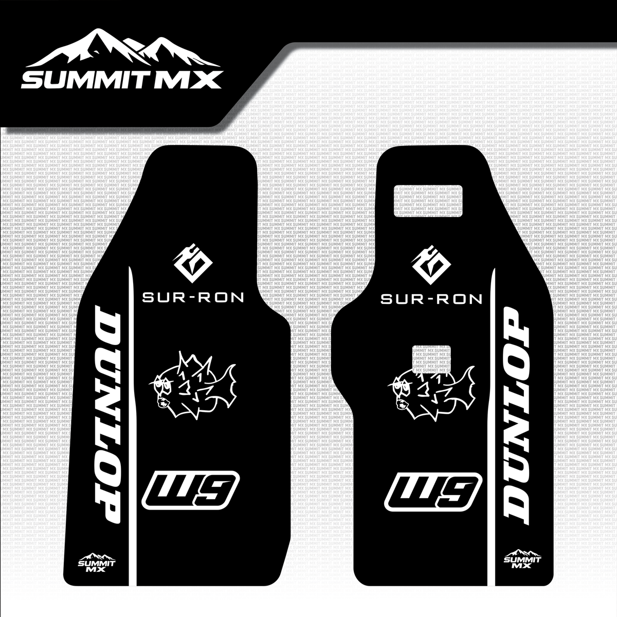 Storm Bee Fork Guard Decal