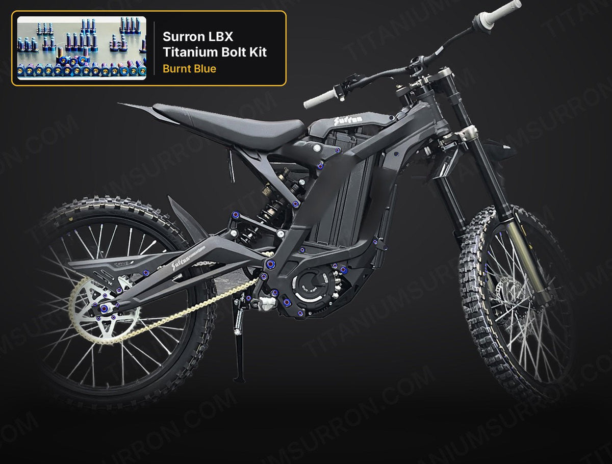Sur-Ron LBX Titanium Bolt Kit – Full Body Grade 5 (80+ pcs)