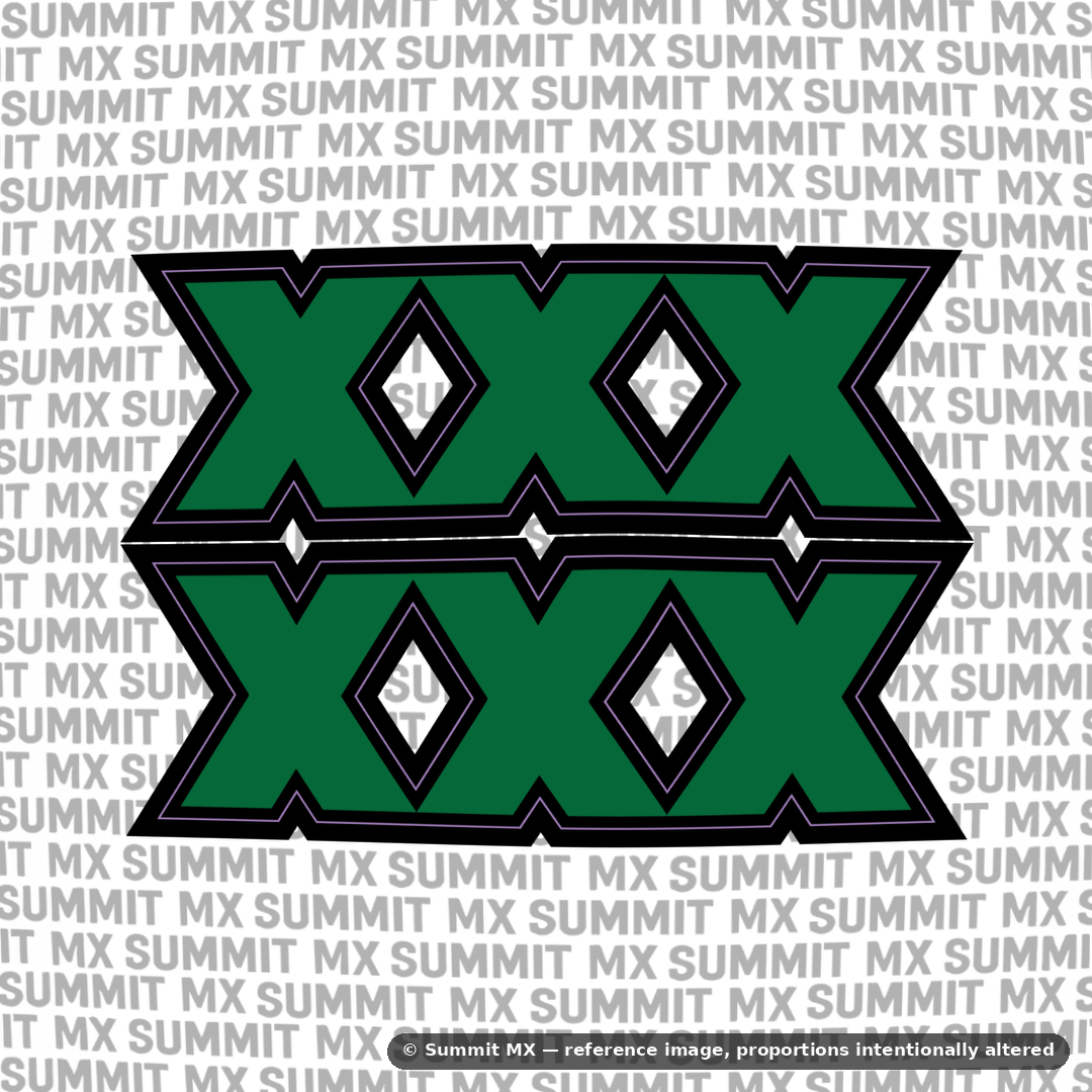 Talaria x3 "XXX" Fork Tube Decal