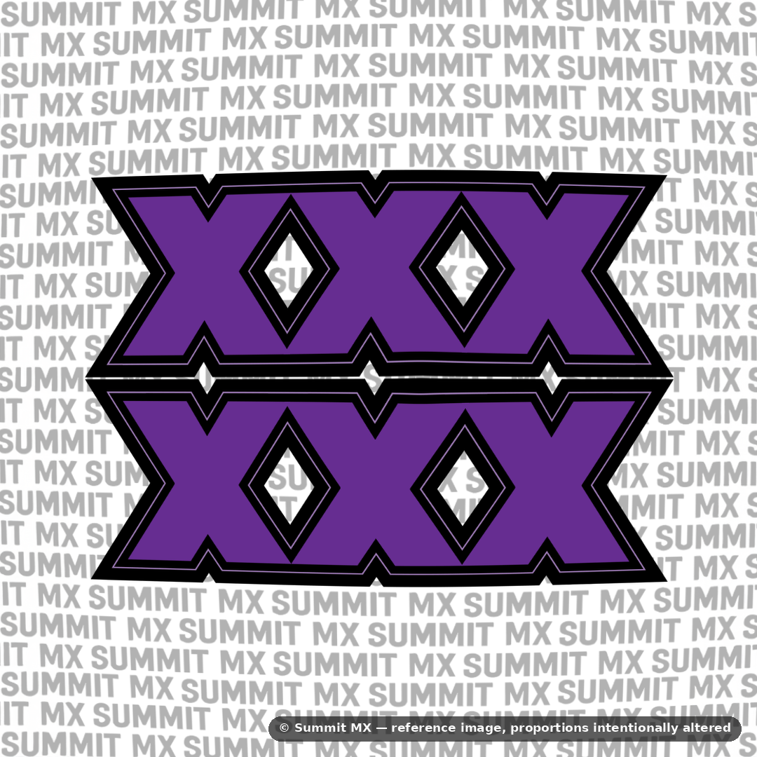 Talaria x3 "XXX" Fork Tube Decal