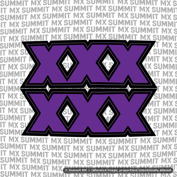Talaria x3 "XXX" Fork Tube Decal