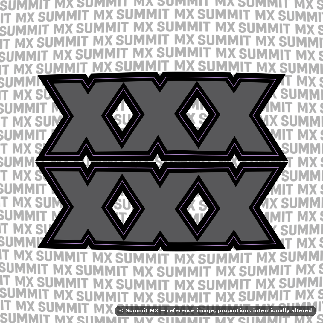 Talaria x3 "XXX" Fork Tube Decal