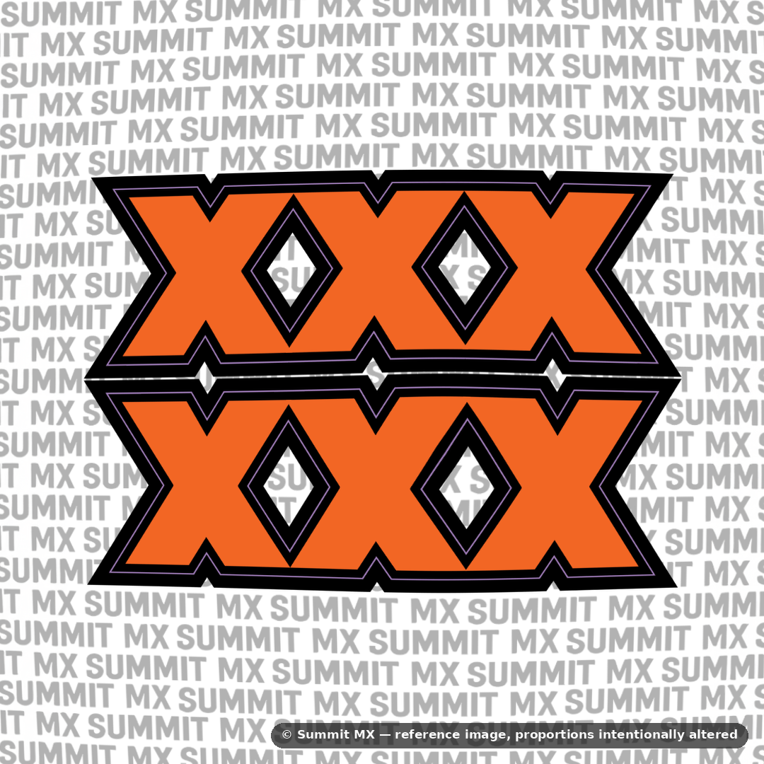 Talaria x3 "XXX" Fork Tube Decal