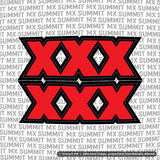 Talaria x3 "XXX" Fork Tube Decal