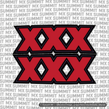 Talaria x3 "XXX" Fork Tube Decal