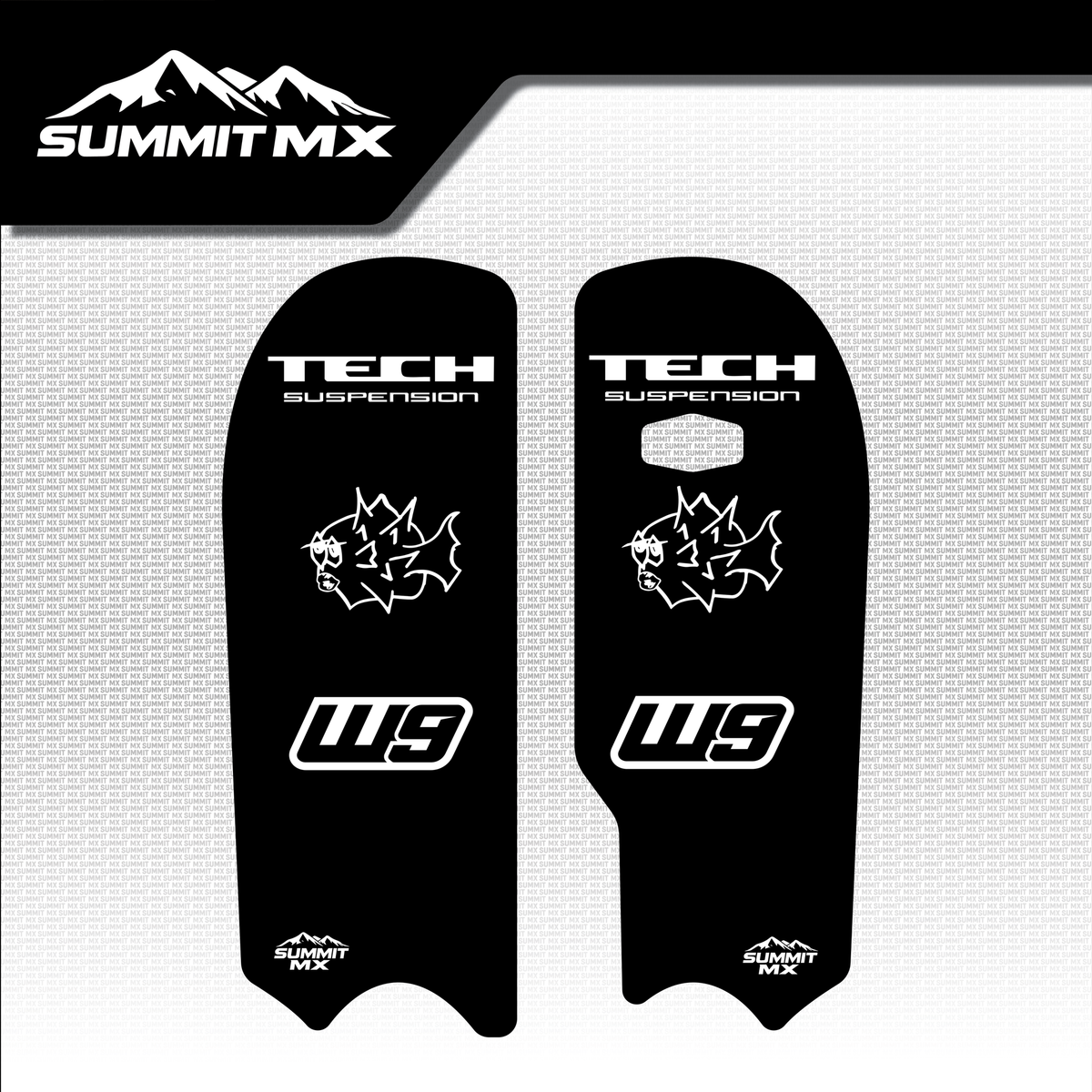 Tech Fork Guard Decal