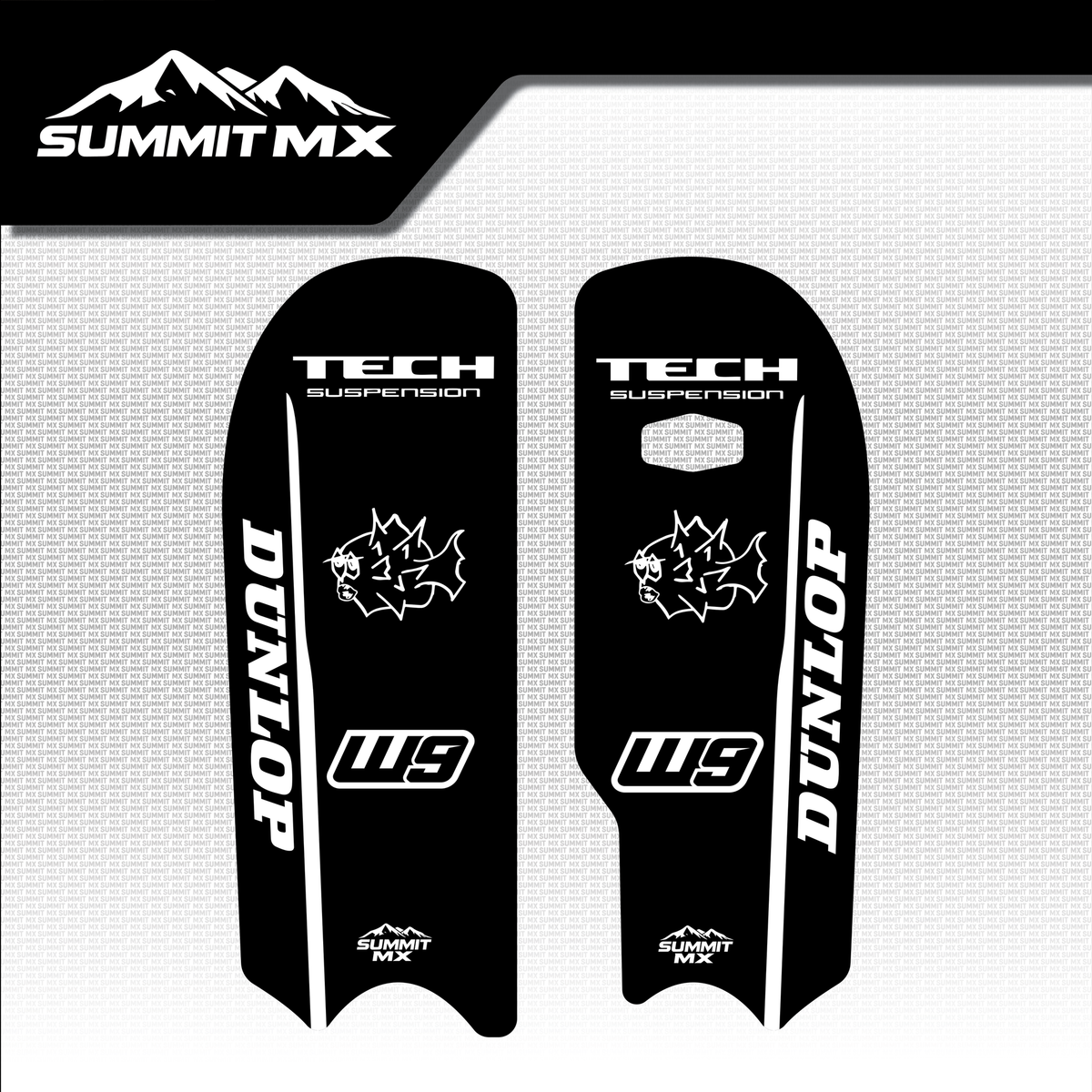 Tech Fork Guard Decal