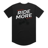 Get Kids To Ride More Drop Tee Black Back