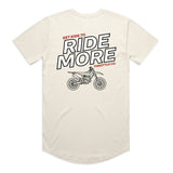 Get Kids To Ride More Drop Tee Tan Back