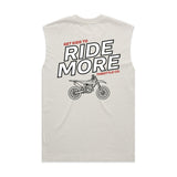 Get Kids To Ride More Heavyweight Tank Faded Bone Back
