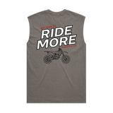 Get Kids To Ride More Heavyweight Tank Faded Grey Back