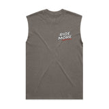 Get Kids To Ride More Heavyweight Tank Faded Grey Front