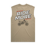 Get Kids To Ride More Heavyweight Tank Faded Khaki Back