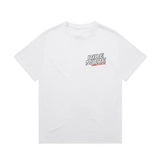 Get Kids To Ride More Heavyweight Tee White Front