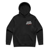Get Kids To Ride More Hoodie Black Front