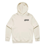 Throttle Co Logo Hoodie Tan Front