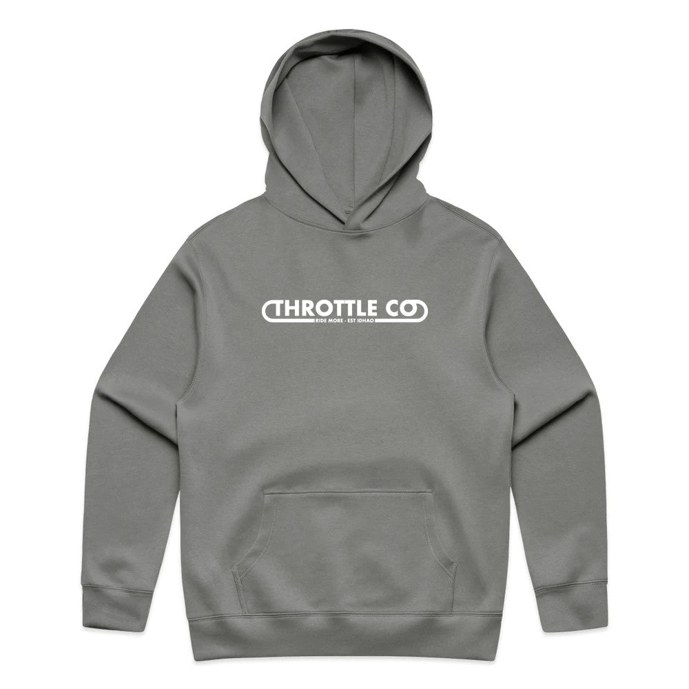 Throttle Co Loop Hoodie Shadow Front