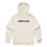 Throttle Co Loop Hoodie Tan Front