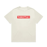 Throttle Co Red Box Heavyweight Tee Tan Front