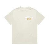 Ride More Flag Heavyweight Tee Tan Front