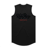 Ride More Flow Drop Tank Black Front