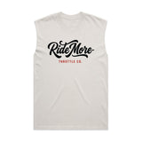 Ride More Flow Heavyweight Tank Faded Bone Front