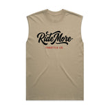 Ride More Flow Heavyweight Tank Faded Khaki Front