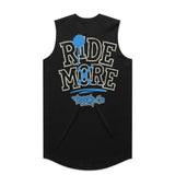 Ride More Graffiti Drop Tank Black Back