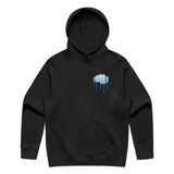 Ride More Graffiti Hoodie Black Front