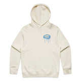 Ride More Graffiti Hoodie Tan Front