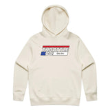 Throttle Co Stripes Hoodie Tan Front