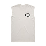 TB Fist Logo Heavyweight Tank Faded Bone Front