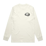 TB Fist Logo Long Sleeve Tee Tan Front