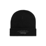 Throttle Co Varg Beanie Black Front