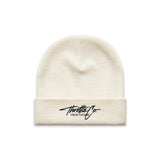 Throttle Co Varg Beanie Tan Front