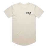 Throttle Co Varg Drop Tee Tan Front
