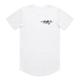 Throttle Co Varg Drop Tee White Front