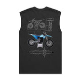 Throttle Co Varg Heavyweight Tank Faded Black Back