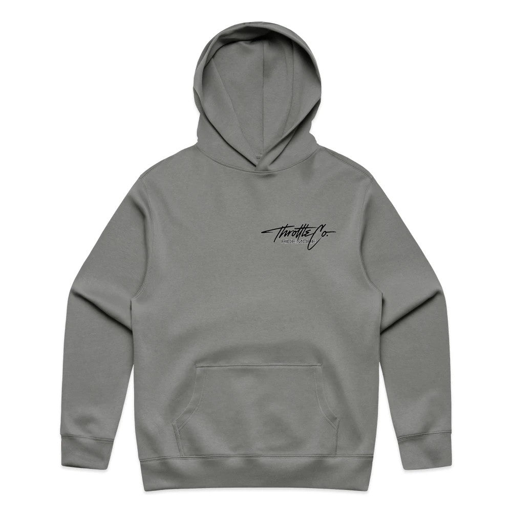 Throttle Co Varg Hoodie Shadow Front