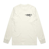 Throttle Co Varg Long Sleeve Tee Tan Front