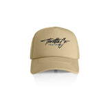 Throttle Co Varg Trucker Hat Khaki Front